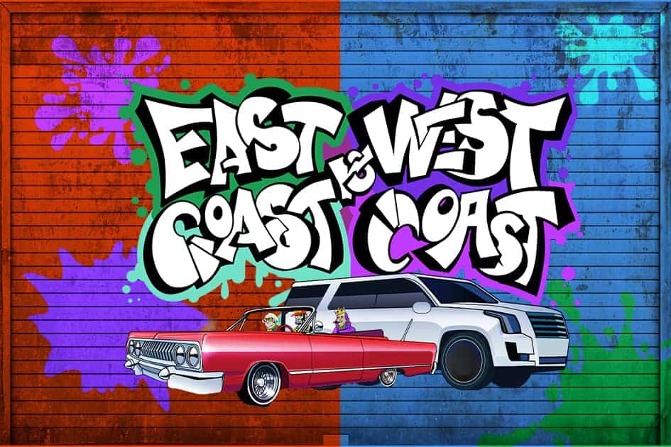 East Coast vs West Coast: Serunya Slot Nolimit City